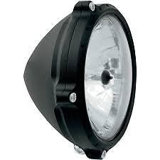 HEADLIGHT VINTAGE BLACK